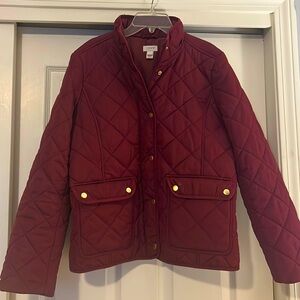 Jcrew quilted jacket size M